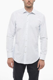 ETRO エトロ シャツ 11451 6215 250 メンズ ALL-OVER LOGO CASUAL SHIRT 【関税・送料無料】【ラッピング無料】 dk