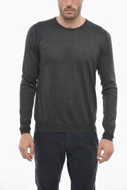 【5のつく日は全商品ポイント4倍】 PRADA プラダ ニットウェア UMB190/1YFSF0308 メンズ CASHMERE CREW-NECK SWEATER 【関税・送料無料】【ラッピング無料】 dk