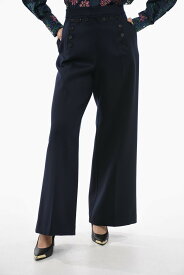 CHRISTIAN DIOR ディオール パンツ 050P50A1117 5640 レディース VIRGIN WOOL PALAZZO PANTS WITH DOUBLE-BREASTED DESIGN 【関税・送料無料】【ラッピング無料】 dk