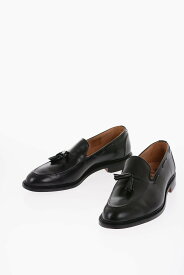 TRICKER'S トリッカーズ ローファー 801137 BLACK メンズ SHINY LEATHER LOAFERS WITH TASSELS 【関税・送料無料】【ラッピング無料】 dk