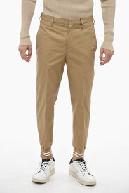 【毎月1日はエントリーでポイント3倍！】 NEIL BARRETT ニール バレット パンツ PBPA78SV-U009 3536 メンズ LOW-WAISTED JACK PANTS WITH RIBBED CUFF 【関税・送料無料】【ラッピング無料】 dk