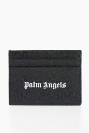 【楽天スーパーSALE!!30000円以上2000円OFFクーポン対象】 PALM ANGELS パーム エンジェルス 財布 PMND008S23 LEA003 1001 メンズ TEXTURED LEATHER CARD HOLDER WITH CONTRAST LOGO 【関税・送料無料】【ラッピング無料】 dk