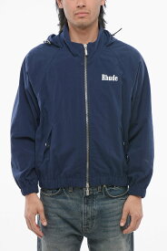 【土日限定1000円OFF!!】 ルード RHUDE ジャケット メンズ Jackets NYLON JACKET WITH HOOD AND 2-POCKETS RHPS24JA11 005302 0302 関税 送料無料 ラッピング無料 2020SS dk