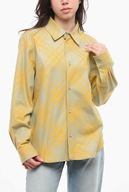 バーバリー BURBERRY シャツ レディース Shirts TARTAN PATTERNED COTTON FLANNEL SHIRT 8077796 B7363 HUNTER IP CHECK 関税 送料無料 ラッピング無料 2020SS dk
