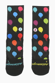 【土日限定クーポン配布中！】 SCRIMMAGE スクリメージ アンダーウェア PAINT DOTS BLACK メンズ SOCKS PAINT DOTS WITH PERFORATED DETAILS 【関税・送料無料】【ラッピング無料】 dk