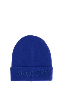ALEXANDER MCQUEEN アレキサンダー マックイーン ブルー BLUE 帽子 メンズ 秋冬2022 241110 【関税・送料無料】【ラッピング無料】 el