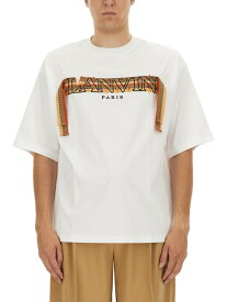 LANVIN ランバン ホワイト WHITE Tシャツ メンズ 秋冬2023 295565 【関税・送料無料】【ラッピング無料】 el