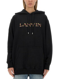 【楽天スーパーSALE!!50000円以上3000円OFFクーポン対象】 LANVIN ランバン ブラック BLACK トレーナー レディース 秋冬2023 297559 【関税・送料無料】【ラッピング無料】 el