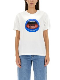 MOSCHINO JEANS モスキーノ ジーンズ Tシャツ レディース 秋冬2023 304011 【関税・送料無料】【ラッピング無料】 el