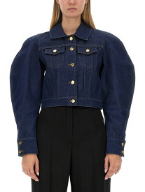 NINA RICCI ニナ リッチ ブルー DENIM ジャケット レディース 秋冬2023 304622 【関税・送料無料】【ラッピング無料】 el