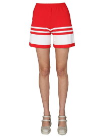 BOUTIQUE MOSCHINO ブティック モスキーノ レッド RED ショーツ レディース 春夏2022 225004 【関税・送料無料】【ラッピング無料】 el