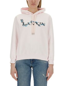 【楽天スーパーSALE!!100000円以上4000円OFFクーポン対象】 LANVIN ランバン ピンク PINK トレーナー レディース 春夏2024 308426 【関税・送料無料】【ラッピング無料】 el