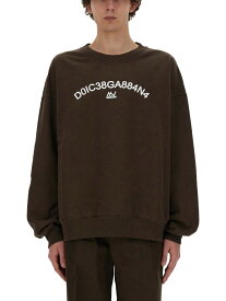 【本日5の付く日ポイント4倍!!】 DOLCE&GABBANA ドルチェ&ガッバーナ ブラウン BROWN トレーナー メンズ 春夏2024 308778 【関税・送料無料】【ラッピング無料】 el