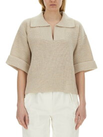 MARGARET HOWELL マーガレット・ハウエル ベージュ BEIGE Tシャツ レディース 春夏2024 310347 【関税・送料無料】【ラッピング無料】 el