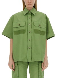 【本日5の付く日ポイント4倍!!】 STELLA MCCARTNEY ステラ マッカートニー グリーン MILITARY GREEN ショーツ レディース 春夏2024 310714 【関税・送料無料】【ラッピング無料】 el