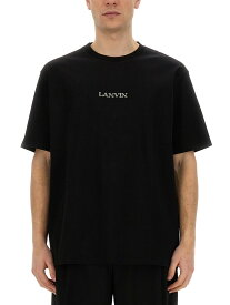 LANVIN ランバン ブラック BLACK Tシャツ メンズ 春夏2024 310077 【関税・送料無料】【ラッピング無料】 el