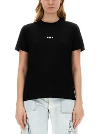 MSGM エムエスジーエム ブラック BLACK Tシャツ レディース 春夏2024 312529 【関税・送料無料】【ラッピング無料】 el