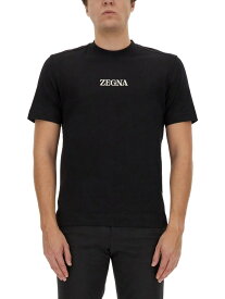 【本日5の付く日ポイント4倍!!】 ZEGNA ゼニア ブラック BLACK Tシャツ メンズ 春夏2024 316634 【関税・送料無料】【ラッピング無料】 el