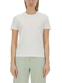 【本日5の付く日ポイント4倍!!】 LANVIN ランバン ホワイト WHITE Tシャツ レディース 春夏2024 319430 【関税・送料無料】【ラッピング無料】 el