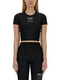 VERSACE JEANS COUTURE ヴェルサーチェ・ジーンズ・クチュール ブラック BLACK トップス レディース 春夏2024 322015 【関税・送料無料】【ラッピング無料】 el