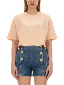 BALMAIN バルマン ピンク PINK Tシャツ レディース 春夏2024 326950 【関税・送料無料】【ラッピング無料】 el