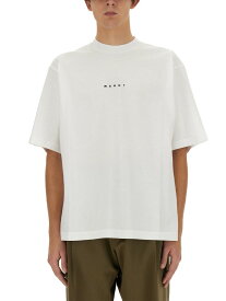 【本日5の付く日ポイント4倍!!】 MARNI マルニ ホワイト WHITE Tシャツ メンズ 春夏2024 310011 【関税・送料無料】【ラッピング無料】 el