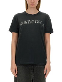 【本日5の付く日ポイント4倍!!】 MAISON MARGIELA メゾン マルジェラ ブラック BLACK Tシャツ レディース 春夏2024 326531 【関税・送料無料】【ラッピング無料】 el