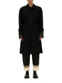 【本日5の付く日ポイント4倍!!】 MAISON MARGIELA メゾン マルジェラ ブラック BLACK コート メンズ 春夏2024 325664 【関税・送料無料】【ラッピング無料】 el