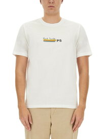 PAUL SMITH ポールスミス ホワイト WHITE Tシャツ メンズ 春夏2024 307836 【関税・送料無料】【ラッピング無料】 el