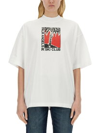 PALM ANGELS パーム エンジェルス ホワイト WHITE Tシャツ レディース 春夏2024 314855 【関税・送料無料】【ラッピング無料】 el