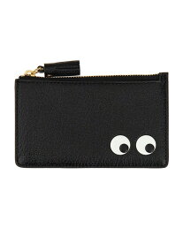 ANYA HINDMARCH アニヤ ハインドマーチ ブラック BLACK 財布 レディース 春夏2024 320881 【関税・送料無料】【ラッピング無料】 el