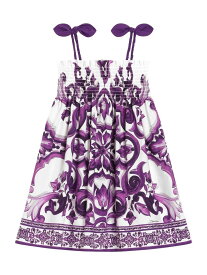ドルチェ＆ガッバーナ DOLCE&GABBANA ロングドレス ドレス ガールズ Long dresses 365055 MULTICOLOUR 関税 送料無料 ラッピング無料 2025AW el