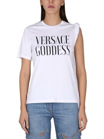 VERSACE ヴェルサーチ ホワイト WHITE Tシャツ レディース 春夏2023 274191 【関税・送料無料】【ラッピング無料】 el