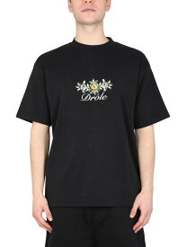 DROLE DE MONSIEUR ドロール ド ムッシュ ブラック BLACK Tシャツ メンズ 春夏2023 279716 【関税・送料無料】【ラッピング無料】 el