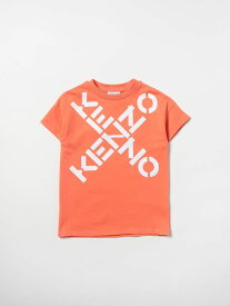 【本日0の付く日ポイント4倍!!】 KENZO ケンゾー オレンジ Orange Tシャツ ガールズ 春夏2022 K12244 【関税・送料無料】【ラッピング無料】 gi