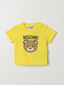 MOSCHINO モスキーノ イエロー Yellow トップス ベビーユニセックス 春夏2024 MUM03YLAA02 【関税・送料無料】【ラッピング無料】 gi