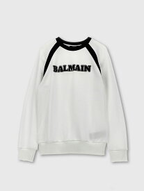 【楽天スーパーSALE!!50000円以上3000円OFFクーポン対象】 BALMAIN バルマン ホワイト White ドレス ガールズ 春夏2024 BU3Q20Z1869 【関税・送料無料】【ラッピング無料】 gi