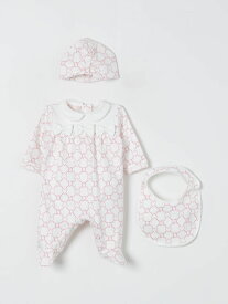 LIU JO KIDS リュー ジョーキッズ ホワイト White ベビーウェア ベビーユニセックス 春夏2024 HA4041J6050 【関税・送料無料】【ラッピング無料】 gi