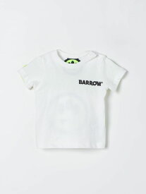 【本日0のつく日ポイント4倍！】 BARROW KIDS バロウキッズ ホワイト White トップス ベビーユニセックス 春夏2024 S4BKUNTH141 【関税・送料無料】【ラッピング無料】 gi