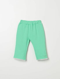 LIU JO KIDS リュー ジョーキッズ グリーン Green パンツ ベビーユニセックス 春夏2024 HA4054F0090 【関税・送料無料】【ラッピング無料】 gi