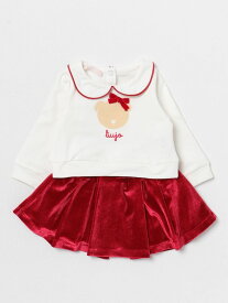 LIU JO KIDS リュー ジョーキッズ ホワイト White ベビーウェア ベビーユニセックス 秋冬2023 HF3034J4557 【関税・送料無料】【ラッピング無料】 gi