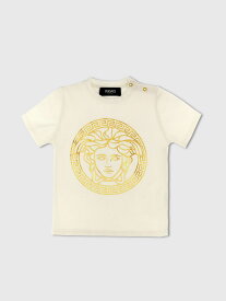 YOUNG VERSACE ヤングヴェルサーチ ホワイト White トップス ベビーユニセックス 春夏2024 10001021A10162 【関税・送料無料】【ラッピング無料】 gi