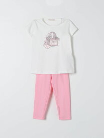 LIU JO KIDS リュー ジョーキッズ ホワイト White ベビーウェア ベビーユニセックス 春夏2024 KA4016J5003 【関税・送料無料】【ラッピング無料】 gi