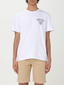 WOOLRICH ウールリッチ ホワイト White Tシャツ メンズ 春夏2024 CFWOTE0133MRUT3385 【関税・送料無料】【ラッピング無料】 gi