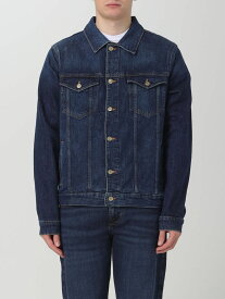 7 FOR ALL MANKIND セブンフォーオールマンカインド ブルー Denim ジャケット メンズ 春夏2024 JSK5C100EU 【関税・送料無料】【ラッピング無料】 gi