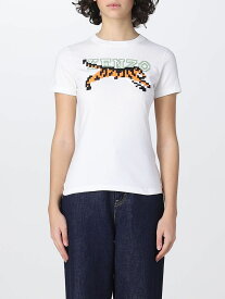 KENZO ケンゾー ホワイト White Tシャツ レディース 春夏2023 FD52TS0124SG 【関税・送料無料】【ラッピング無料】 gi