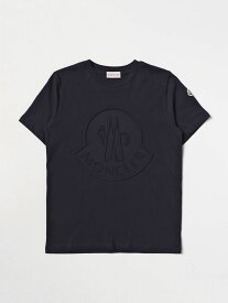 【本日5の付く日ポイント4倍!!】 MONCLER モンクレール ブルー Blue Tシャツ ボーイズ 秋冬2023 8C0001283907 【関税・送料無料】【ラッピング無料】 gi