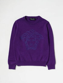 YOUNG VERSACE ヤングヴェルサーチ パープル Violet ニットウェア ボーイズ 秋冬2023/2024 10108711A07918 【関税・送料無料】【ラッピング無料】 gi