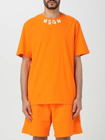 MSGM エムエスジーエム オレンジ Orange Tシャツ メンズ 春夏2024 3640MM118247002 【関税・送料無料】【ラッピング無料】 gi