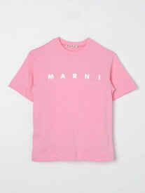 【楽天スーパーSALE!!15000円以上1000円OFFクーポン対象】 MARNI マルニ ピンク Pink Tシャツ ガールズ 春夏2024 M002MVM00HZ 【関税・送料無料】【ラッピング無料】 gi